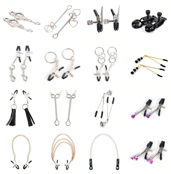 1 Pair Metal Bell Nipple Clamps with Chain Clips Flirting Teasing Sex Flirt Bondage Kit Slave Bdsm Exotic Accessories sextoypremium Couples 1 Pair Metal Bell Nipple Clamps with Chain Clips Flirting Teasing Sex Flirt Bondage Kit Slave Bdsm Exotic Accessories sextoypremium Couples