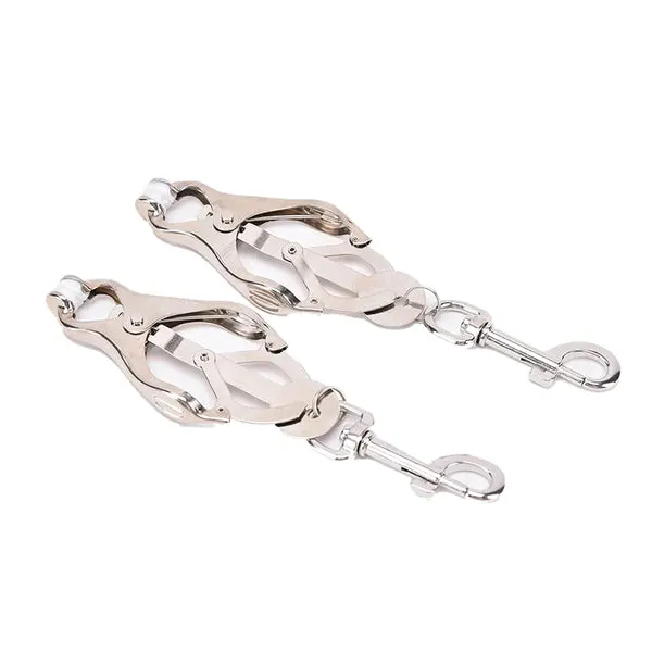 1 Pair Metal Bell Nipple Clamps with Chain Clips Flirting Teasing Sex Flirt Bondage Kit Slave Bdsm Exotic Accessories sextoypremium Couples 1 Pair Metal Bell Nipple Clamps with Chain Clips Flirting Teasing Sex Flirt Bondage Kit Slave Bdsm Exotic Accessories sextoypremium Couples