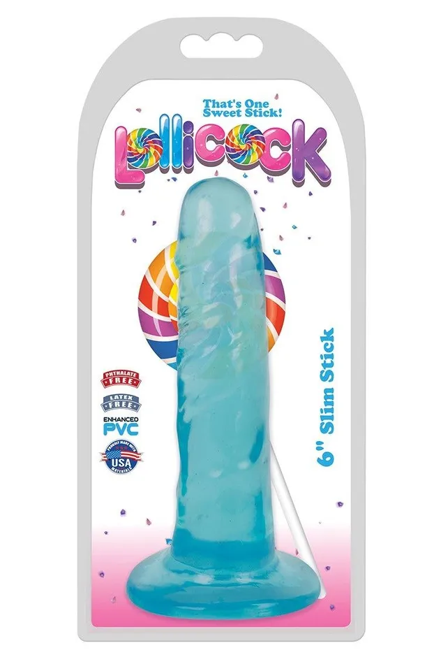Dildos Sd 6 Inch Slim Stick Berry Ice Dildo