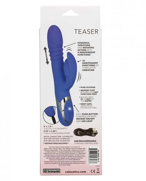 Enchanted Vibrators Enchanted Teaser Blue Rabbit Vibrator Enchanted Vibrators Enchanted Teaser Blue Rabbit Vibrator
