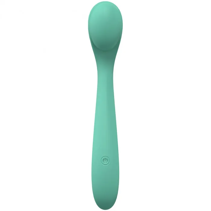 Female Sex Toys LoveLine Juicy 10 Speed Flexible Vibe Sealed Silicone Rechargeable Submersible Green Loveline