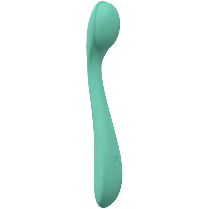 Female Sex Toys LoveLine Juicy 10 Speed Flexible Vibe Sealed Silicone Rechargeable Submersible Green Loveline