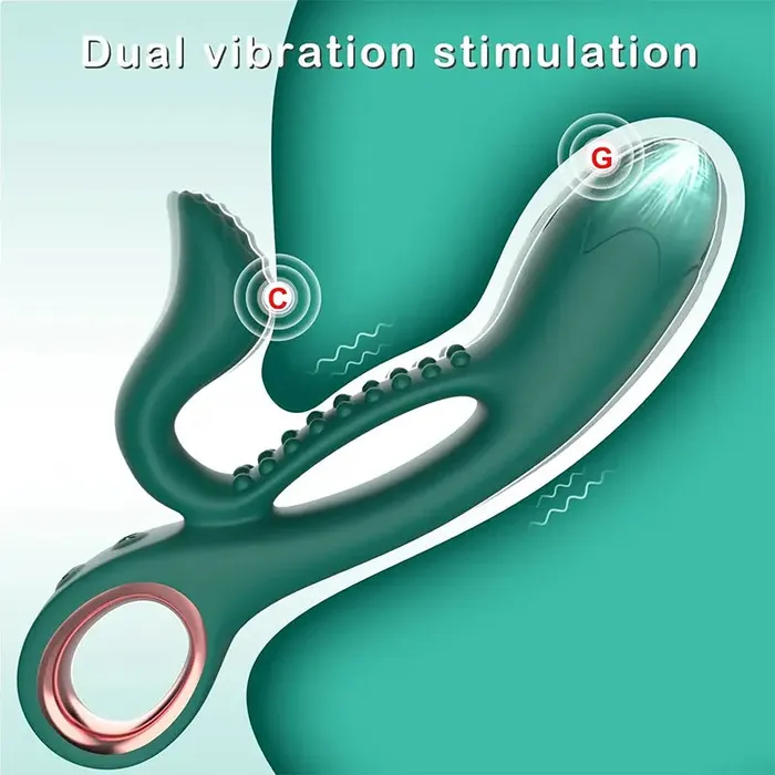 Female Sex Toys OOTYEMO PureJoy DualAction GSpot Clitoral Rabbit Vibrator