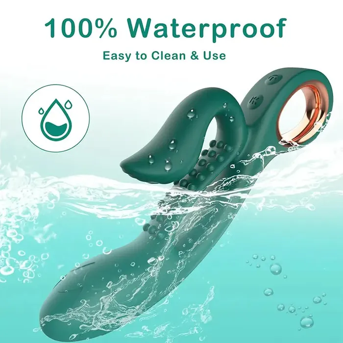 Female Sex Toys OOTYEMO PureJoy DualAction GSpot Clitoral Rabbit Vibrator