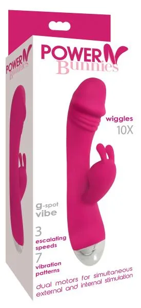 Female Sex Toys Wiggles 10x Silicone Rabbit Vibrator Power Bunnies Female Sex Toys Wiggles 10x Silicone Rabbit Vibrator Power Bunnies