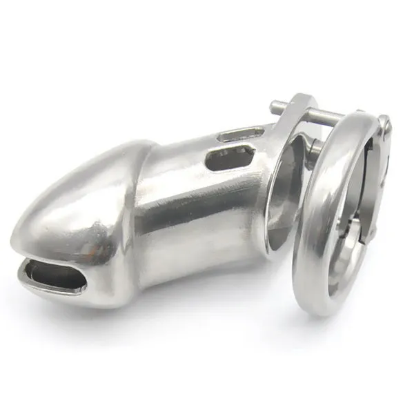 Plesur Company Male Sex Toys Chastity Cage Mens Stainless Steel Full Style
