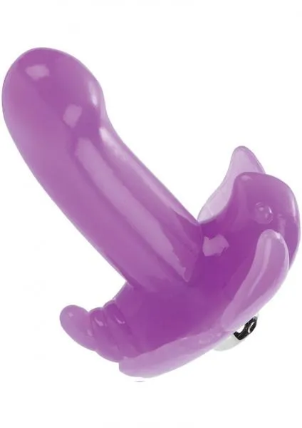 Vibrators Butterfly Dreams G Spot Stimulator Waterproof Purple Seductucom
