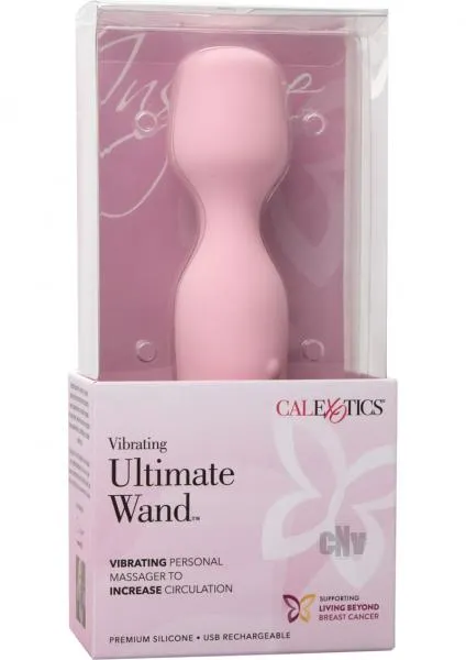 Vibrators Inspire Inspire Vibrating Ultimate Wand Pink Vibrators Inspire Inspire Vibrating Ultimate Wand Pink