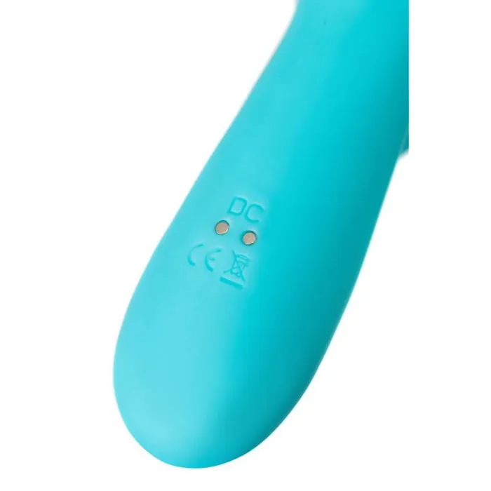 Vibrators JOS JOS Merry Swirl Rotating Shaft Rabbit Vibrator Blue