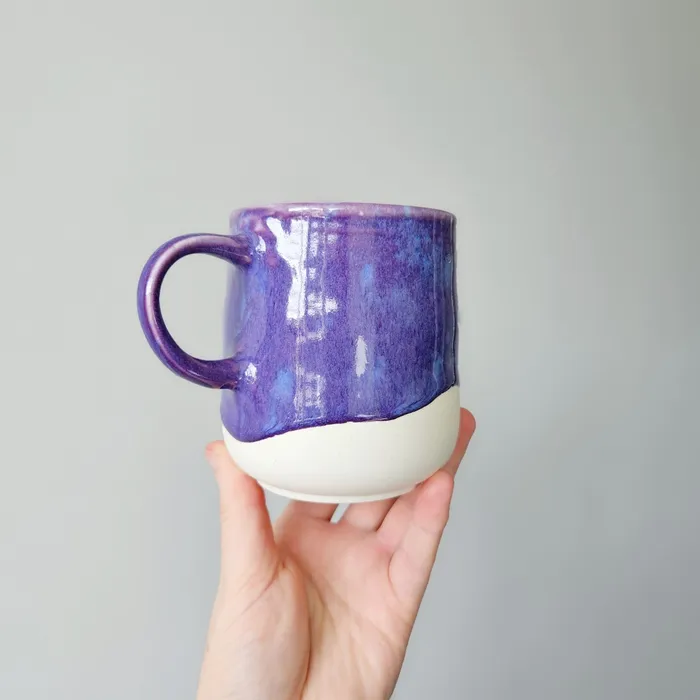 Clean Satisfaction Boob mug purpleblue Vibrators Clean Satisfaction Boob mug purpleblue Vibrators