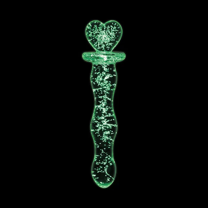 NS Novelties Dildos Firefly Glass Heart a Glow Glow In Dark 19 cm Glass Dildo NS Novelties Dildos Firefly Glass Heart a Glow Glow In Dark 19 cm Glass Dildo