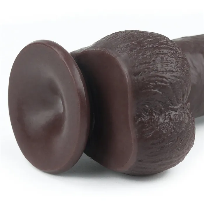 Dildos Flexible Realistic Double Layer Cyber Skin Slidingskin Dong 9 Brown Love Toy