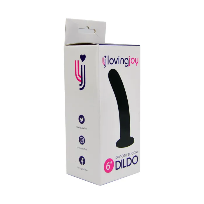 Dildos Loving Joy Loving Joy 6 Vacuum Base Silicone Dildo Dildos Loving Joy Loving Joy 6 Vacuum Base Silicone Dildo
