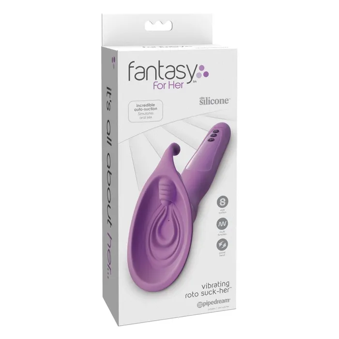Fantasy For Her Vibrating Roto SuckHer PipeDream Female Sex Toys
