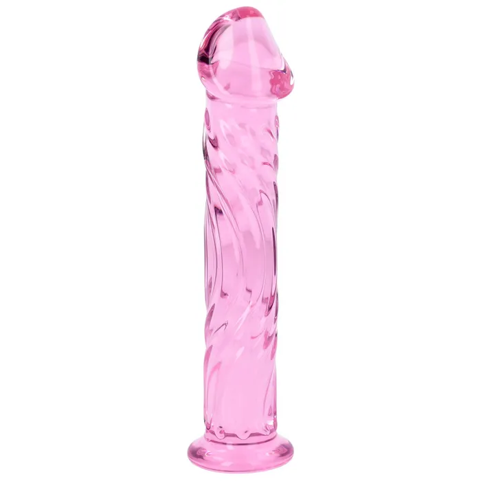 Glossy Toys Dildos Glass dildo with embossed Glossy 4 pink Glossy Toys Dildos Glass dildo with embossed Glossy 4 pink