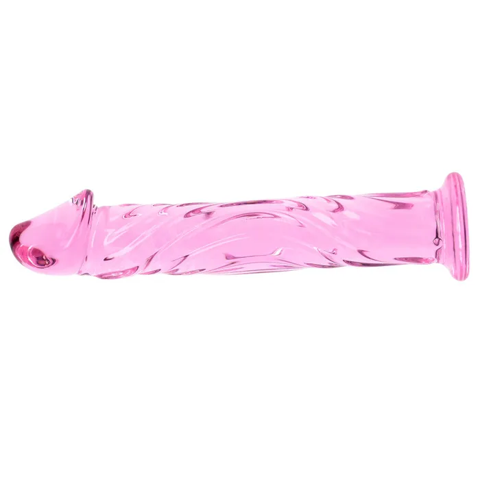 Glossy Toys Dildos Glass dildo with embossed Glossy 4 pink Glossy Toys Dildos Glass dildo with embossed Glossy 4 pink