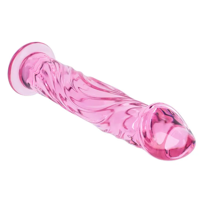 Glossy Toys Dildos Glass dildo with embossed Glossy 4 pink Glossy Toys Dildos Glass dildo with embossed Glossy 4 pink