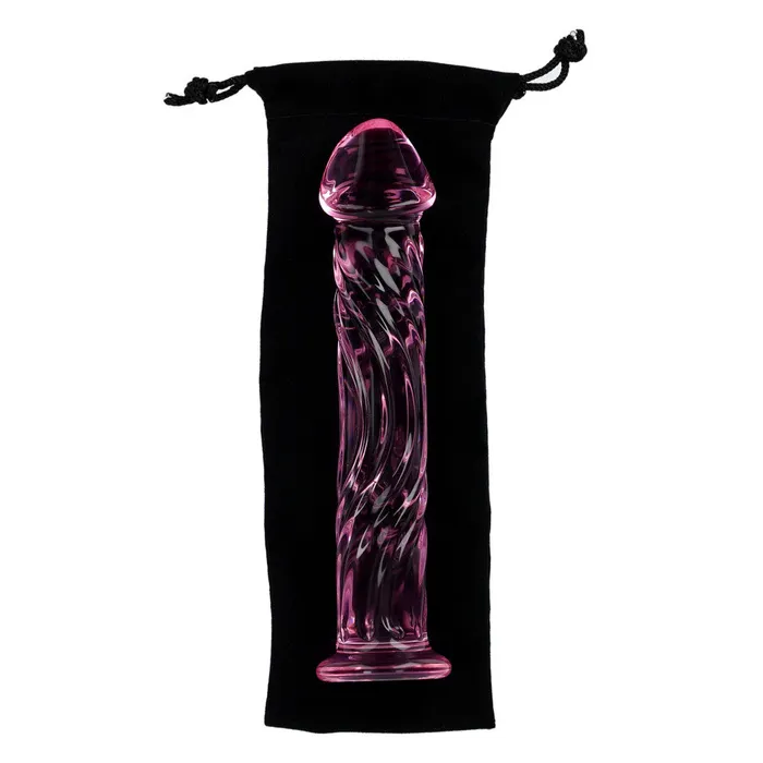 Glossy Toys Dildos Glass dildo with embossed Glossy 4 pink Glossy Toys Dildos Glass dildo with embossed Glossy 4 pink