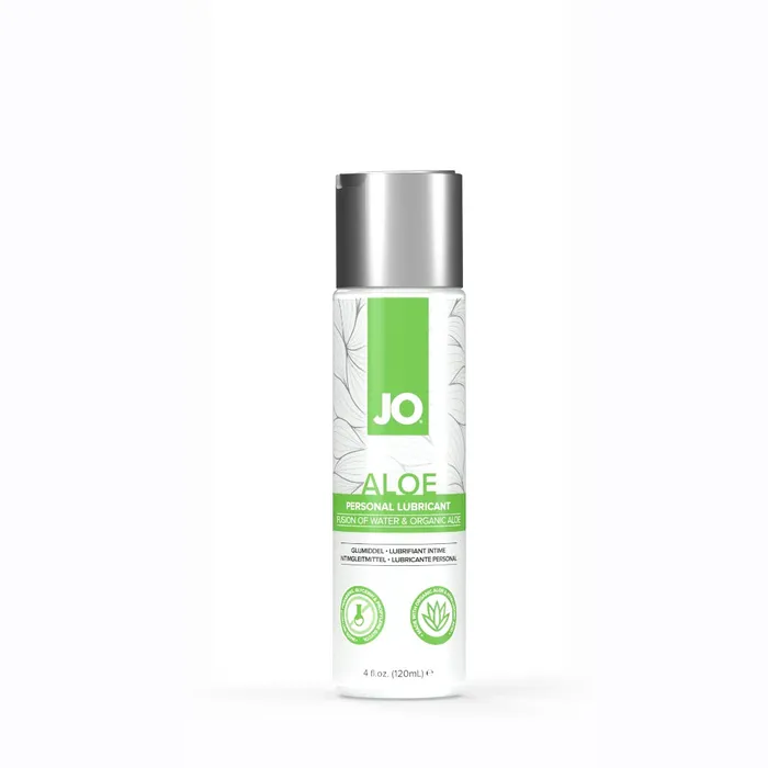 JO Lubricants Sexual Health Wellbeing JO Waterbased Aloe Lubricant Original 4floz 120mL