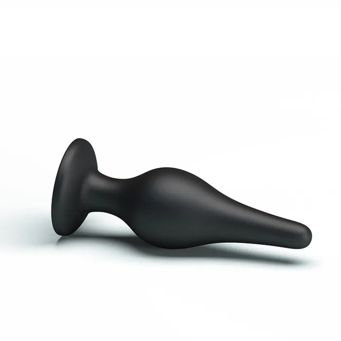 Pretty Love Male Sex Toys Sensitive Silicone Butt Plug with Vacuum Base