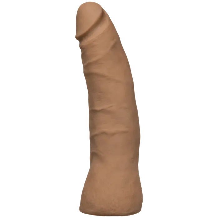 VacULock Dildos Doc Johnson Vac U Lock Ultraskyn Thin Dong Caramel