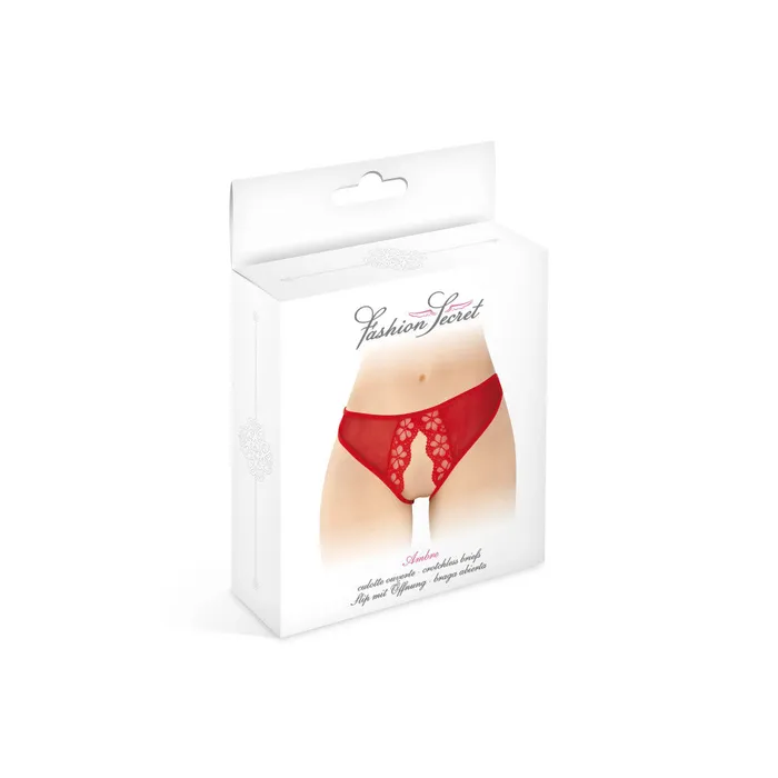 Vibrators Fashion Secret Ambre revealing open bottom bikini