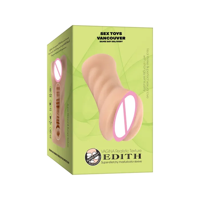 Male Sex Toys sextoysvancouver RHT Edith Stretchy Pussy Stroker Sleeve